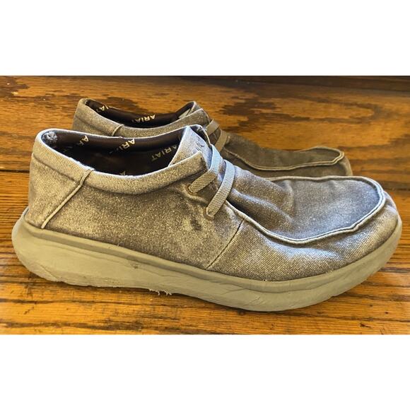 Ariat HiLo Brown Bomber Men’s 10.5 D Moccasin Shoes Brown Slip Ons main image 7